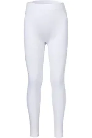 Ladeheid Funktionsunterhose Lange Unterhosen Kinder Jungen für Winter Sport Fußball LA40-259-TMPK (1-St) weiß 146-152