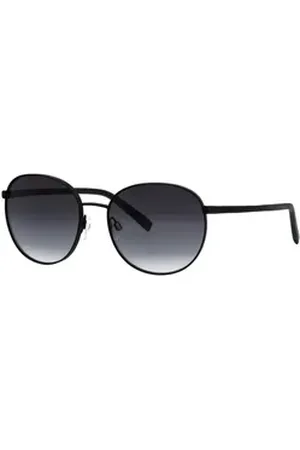 Marc O’ Polo Sonnenbrille 505115 Form rund, Logoschriftzug auf Bügel und Glas, Polyamid UV 400 schwarz
