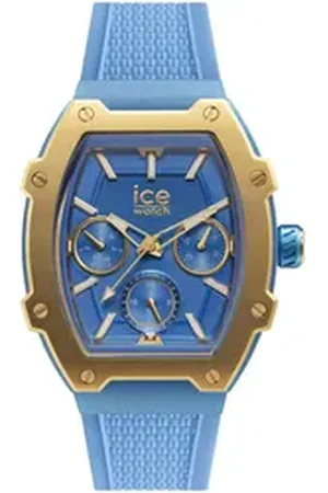 Ice-Watch Multifunktionsuhr ICE boliday summer - Alu - Small - MT 023290, Quarzuhr, Armbanduhr, Damenuhr, Datum, 12/24-Stunden-Anzeige blau
