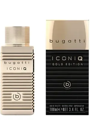 Bugatti Eau de Toilette Iconiq Gold EdT 100ml, mit unvergleichlicher Anziehungskraft weiß