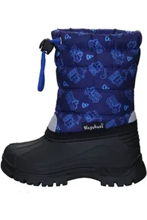 Playshoes Winter-Bootie Verkehr Hüttenschuhe blau 26-27 EU