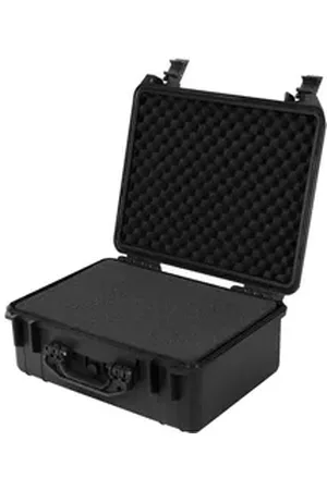 Costway Einkaufstrolley, für Elektronik, 34x31x16cm schwarz 31 cm x 16 cm x 34 cm