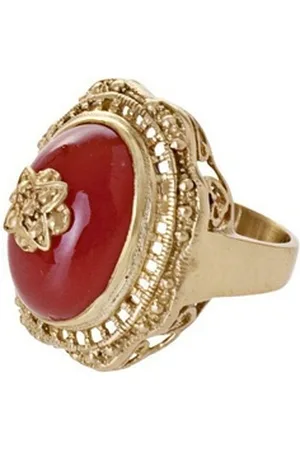 BRIGITTE VON BOCH Fingerring Cawdor Ring Rot 19