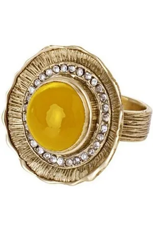 BRIGITTE VON BOCH Fingerring Leonato Ring Gelb 18