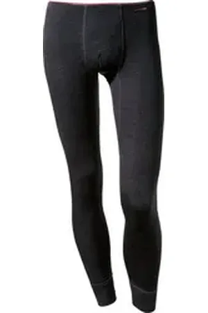 CON-TA Conta Lange Unterhose Herren-Thermo-Unterhose, lang Feinripp Streifen schwarz 9