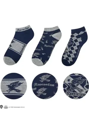 Cinereplicas Socken Harry Potter Knöchelsocken 3er-Pack Ravenclaw