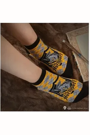 Cinereplicas Socken Harry Potter Knöchelsocken 3er-Pack Hufflepuff