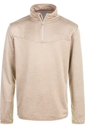 Endurance Langarmshirt Ledger Jr. mit hochabschließendem Kragen beige 140