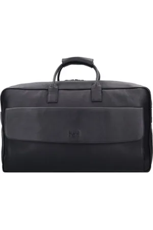 Buckle & Seam Weekender Canary, Leder schwarz