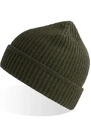 Atlantis Beanie Damen Beanie-Strickmütze / Mütze / Wintermütze Frauen Recycelter Polyester grün