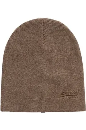 Superdry Beanie ESSENTIAL LOGO KNITTED BEANIE braun