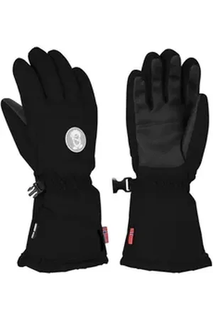TROLLKIDS Skihandschuhe Narvik Wasserdicht schwarz 4,5