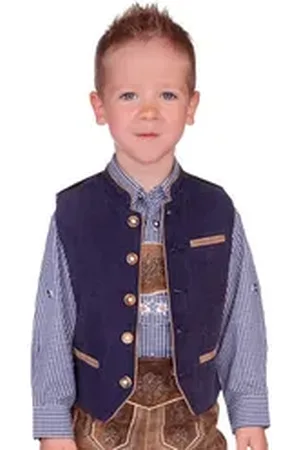Mark Maddox Trachtenjacke Kinderweste - OLIVER KID - marine 110