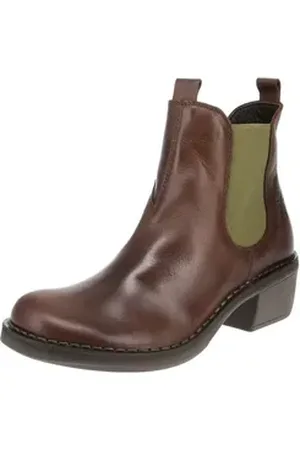 Fly London MEME030FLY Rug-D.Brown-Green Stiefel beige 38 EU