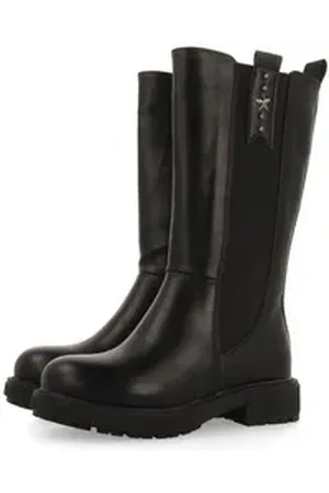 Gioseppo OCSA Winterstiefel Plateaustiefel, Chunky Boots, Mädchenstiefel mit Reißverschluss schwarz 38 EU