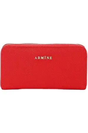 Armine Tragetasche Armine Handtasche Damen, Hochwertige Polyester Crossbody Bag, Logo-Mus rot