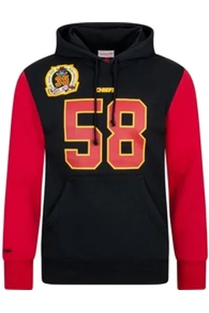 Mitchell & Ness Kapuzenpullover NFL Kansas City Chiefs Derrick Thomas schwarz L
