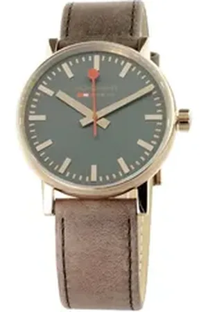 Mondaine Schweizer Uhr Herren Uhr SBB EVO 2 MSE.40181.LG 40 mm Ø Saphirglas Neu