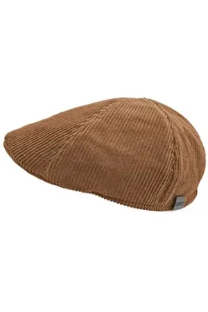 CAPO Schiebermütze Schiebermütze, Cord, Futter (1-St) CORD braun L/XL