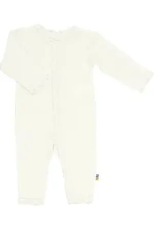 Joha Schlafoverall Schlafoverall aus Merino-Wolle/Seide lila 98-104