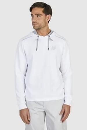 Daniel Hechter Kapuzenpullover mit Logo-Detail weiß XL