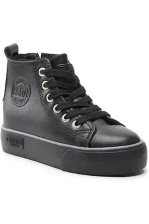Big Star Sneakers aus Stoff KK374228 Black Sneaker schwarz 33 EU