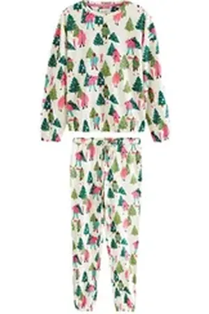 Next Pyjama Langärmeliger Pyjama aus 100 % Baumwolle (2 tlg) beige L (Langgröße)