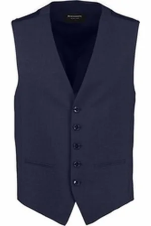 Benvenuto Anzugweste marine Modern Fit blau 98