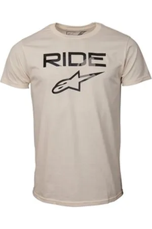 Alpinestars T-Shirt Ride 2.0 (Beige) Baumwolle XL