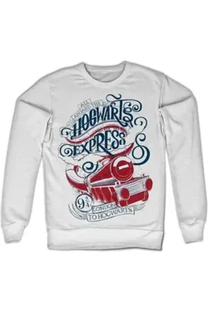 Harry Potter Rundhalspullover weiß L