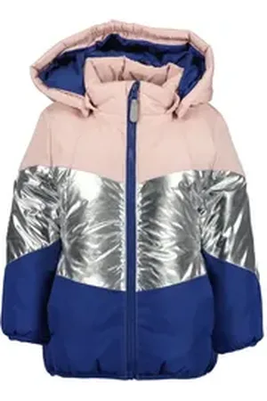Blue Seven Regen- und Matschjacke (1-St) blau|lila|silberfarben 92