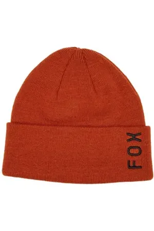 Fox Beanie Wordmark Wordmark orange