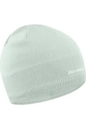 Salomon Beanie BEANIE mit Fleece gefüttertem Stirnband blau