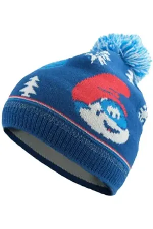 Bavarian Couture Beanie Kinder Bommel-Haum Schlümpfe Kinder Bommel-Haum Schlümpfe bunt