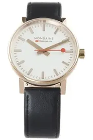 Mondaine Schweizer Uhr Herren Uhr SBB EVO 2 MSE.40112.LB 40 mm Ø Saphirglas Neu