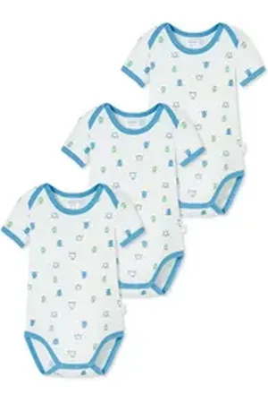Schiesser Body Baby Body 1/2 - Natural Love (3-tlg) langarm kurzarm body-suit weiß 80