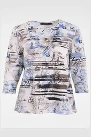 NAVIGAZIONE Langarmshirt Damen Shirt 3/4 Arm 50
