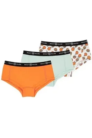 WESTMARK LONDON Hipster HIPSTER 3-PACK (Packung, 3-St., 3er-Pack) orange 134/140