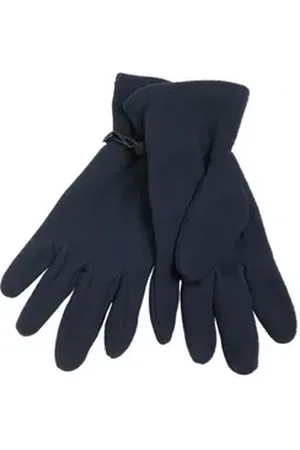 Myrtle Beach Fleecehandschuhe Unisex Handschuhe Fleece Microfleece Warm Herren Damen Winter blau L/XL