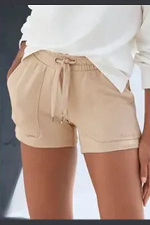 Bench Relaxshorts mit aufgesetzten Taschen, Loungeanzug beige 48/50