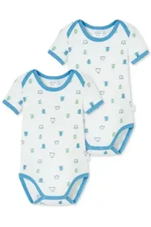 Schiesser Body Baby Body 1/2 - Natural Love (2-tlg) langarm kurzarm body-suit weiß 92