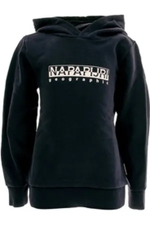 Napapijri Kapuzenpullover NP0A4GMO für Kinder Unisex mit Logo auf der Vorderseite 130 (8J)