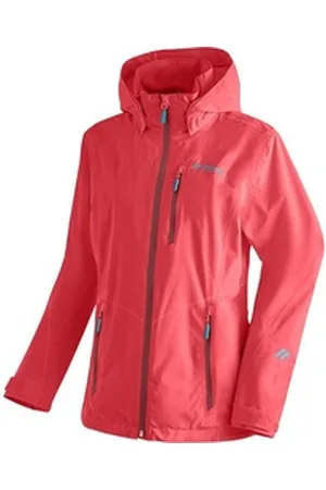 Maier Sports Funktionsjacke Regenjacke Zonda 2.0 rot 42