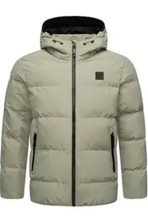 Ragwear Steppjacke Norg wasserdichte Herren Winterjacke grün XXL (56)