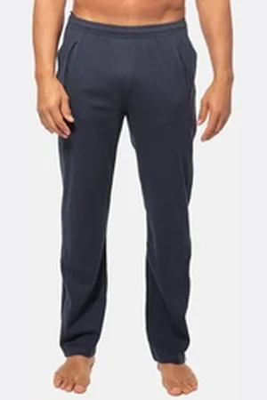 HAJO Jogginghose Basic (1-tlg) Funktions-Rehahose - Baumwolle - Zwei Hosentaschen blau 56