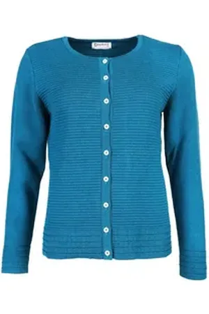 Deerberg Strickjacke Dörte blau 42