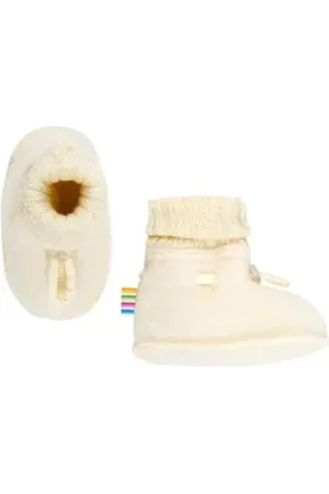 Joha Babystiefel Booties Krabbelschuhe Merino-Wolle grau 68/74