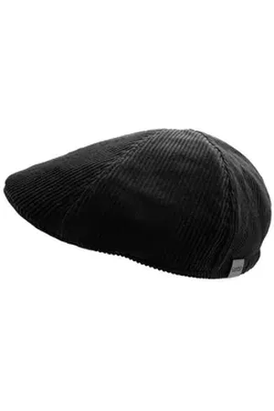 CAPO Schiebermütze Schiebermütze, Cord, Futter (1-St) CORD schwarz L/XL