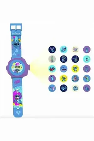 Disney Digitaluhr Armbanduhr mit Projektion praktisch-dekorativ für kleine Disney-Fans