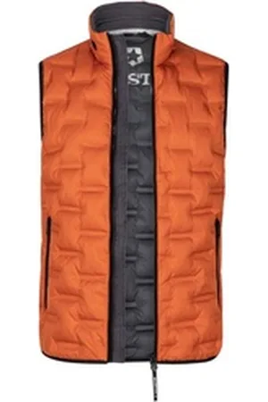 Milestone Steppweste MS-Malcom Wasserabweisend, atmungsaktiv, Leichtgewichtige, wärmende Isolierung orange 54
